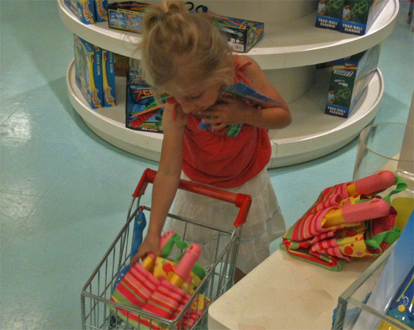 Shopping With Littles