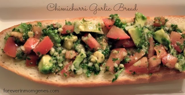 Chimichurri Garlic Bread