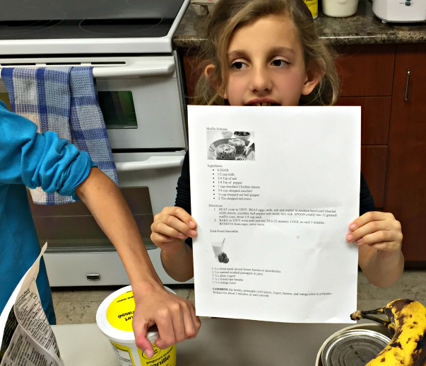 Cooking With Kids With Special Needs
